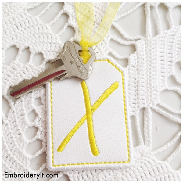 machine embroidery in the hoop tag alphabet