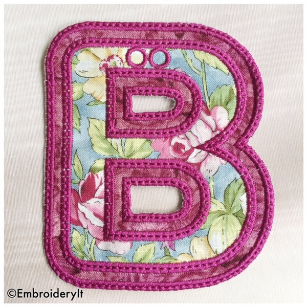 banner alphabet machine embroidery designs