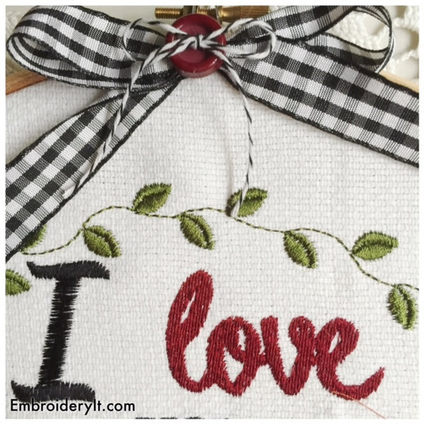  machine embroidery love you more than pumpkin flavored anything