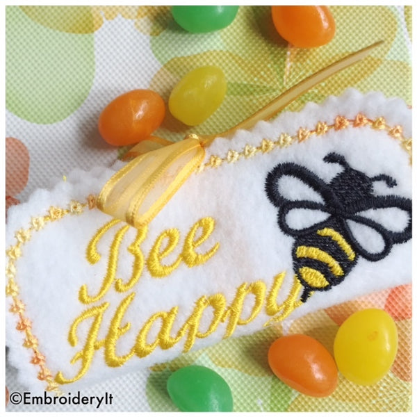 Machine Embroidery Candy Wrapper