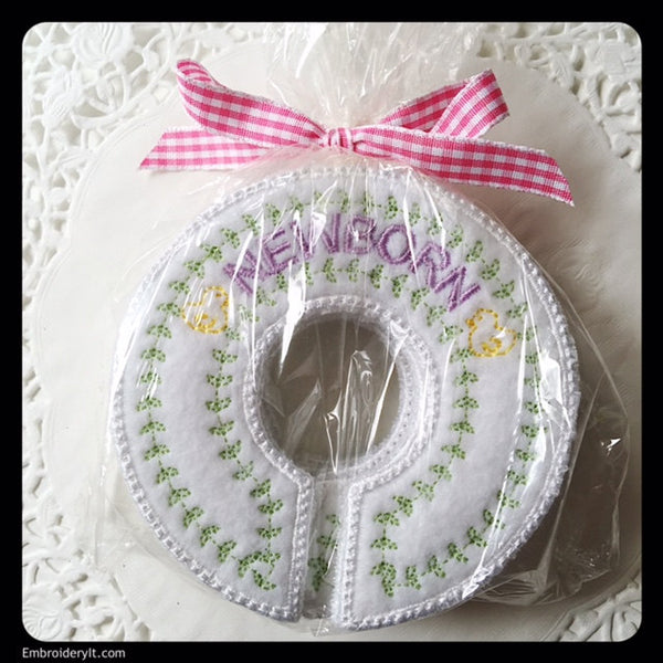 baby closet dividers in the hoop machine embroidery designs
